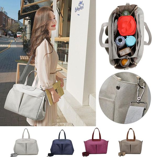

diaper bags mummy bag multifunctional portable single-shoulder diagonally insulated large capacity milk powder