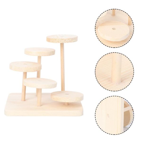 

cat toys 1pc hamster crawling wooden wood platform for pet