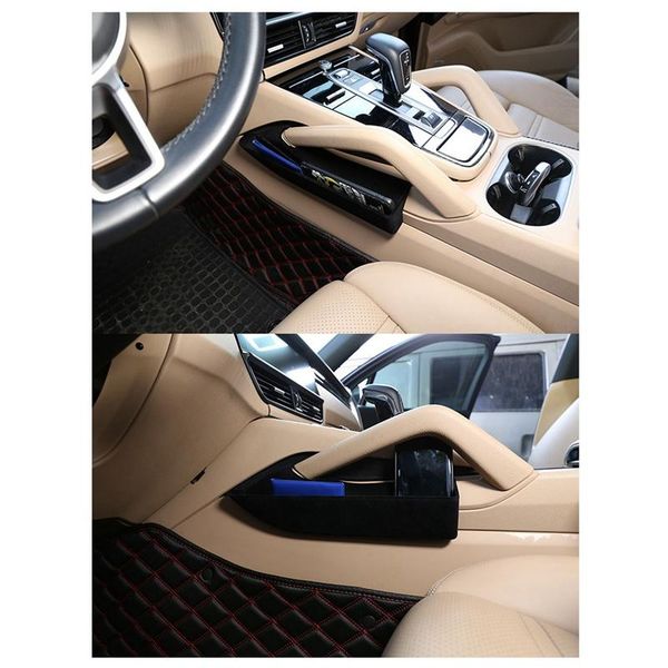 

car organizer for 2021-2021 inner console gear box side storage styling
