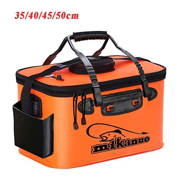 

fishing accessories eva bucket multifunctional box fish live folding farming