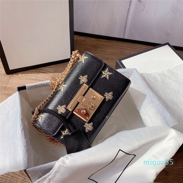 

women shoulder bag chain bags stars handbag cross body