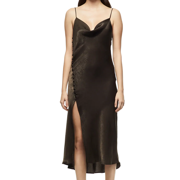 

women vintage button pleated midi dress fashion v neck sleeveless spaghetti strap female & club dresses mujer casual, Black;gray