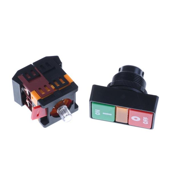 

smart home control on off start spush button w light indicator momentary switch red green power