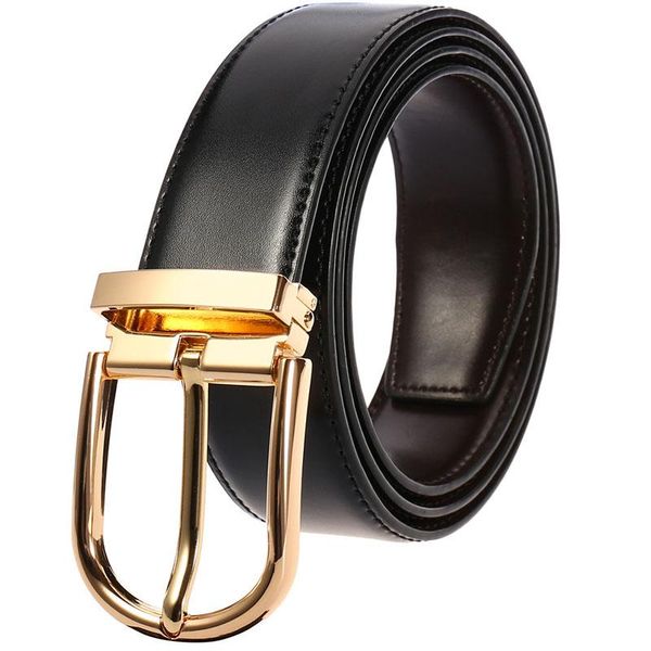

belts 2021 men pin buckle leather luxury designer black/coffee strap waist belt suit jeans cinturon hombre ceinture homme, Black;brown