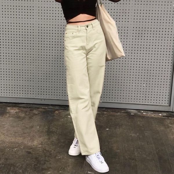 

2011vintage y2k joggers women cargo pants 90s streetwear caramel brown low waist e-girl aesthetic loose straight trousers female, Blue