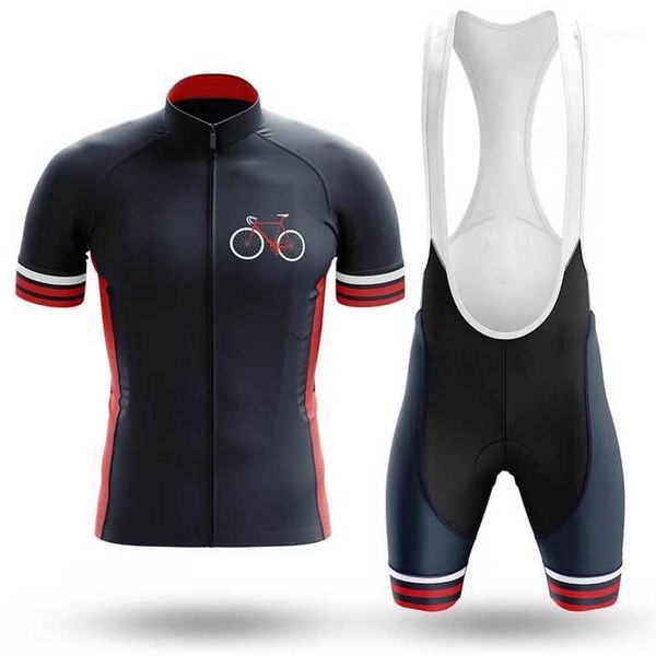 

cycling jersey short sleeve summer breathable bib shorts bicycle clothes quick dry roupa ciclismo maillot 9d gel pad1, Black;blue