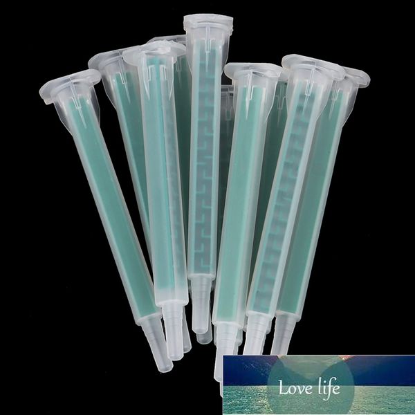 10 pcs Bom Resina AB Grua de Grua Misturador Estático Misturando Tubo de Mistura Do Bico Selinge Set 83mm para dois componentes Liquid Machine Machine