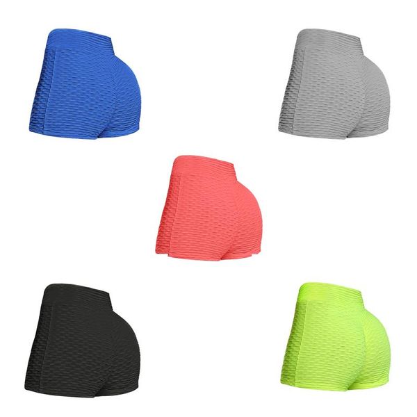 

women sports high waist shorts stretch hip lift skinny fit simple style summer clothing athletic breathable short yoga outfit