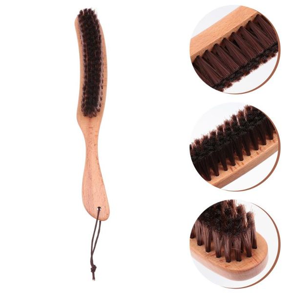 

hair brushes 1pc male shaving brush salon beard care personal supply brown, Silver