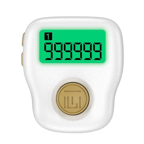 

counters 6 digital led electronic finger clicker tasbih handheld ring click lap counter event tally