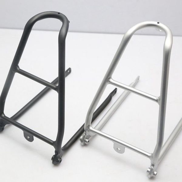 

water bottles & cages aluminium q type rear rack for brompton bicycle 148g
