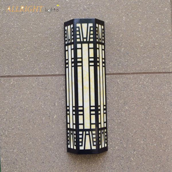 

outdoor wall lamps led rectrangle mounted lamp long shade waterproof non-stain for park gate e room garden