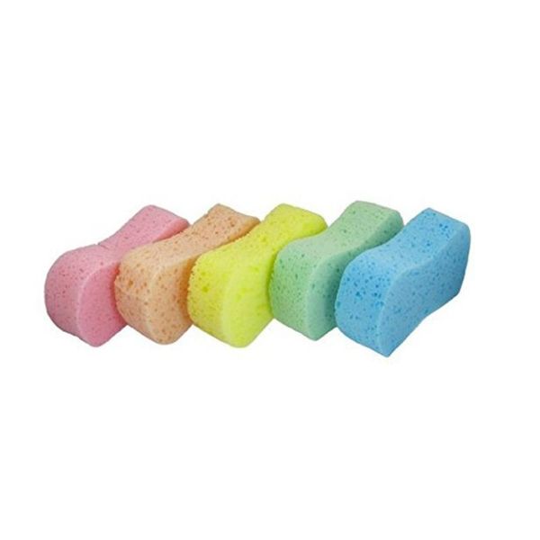 

car sponge 5 pcs wash sponges bone design for polishing porous