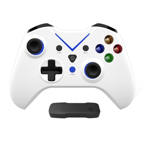 

game controllers & joysticks 2.4g wireless controller for xbox one gamepad joystick with dual vibration tubro ps3/pc360