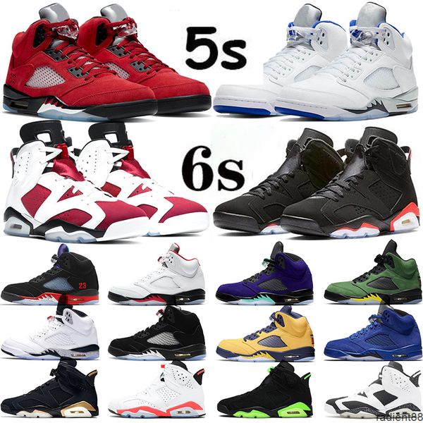 

mens basketball shoes 5s 6s stealth 2.0 raging bull what the carmine infrared men trainers sports sneakers size 40-47