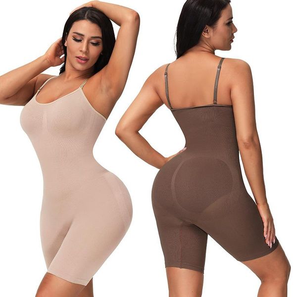 

women's shapers bodysuit shapewear women full body shaper tummy control seamless sheath bulifter push up thigh slimmer abdomen corset, Black;white