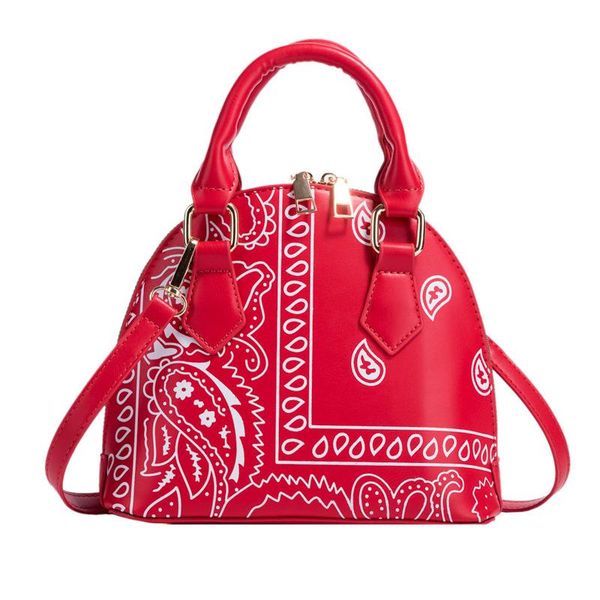 

evening bags luxury 2021 designer summer ladies cashew flower pu material shell handbag chain single shoulder cross bag