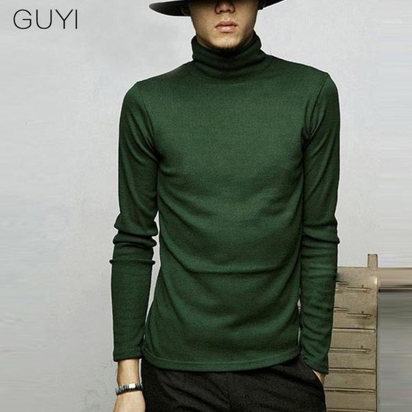 

men's sweaters green casual knitted turtleneck yellow sweater men winter fashion male pullover long sleeve white slim cotton autumn jum, White;black
