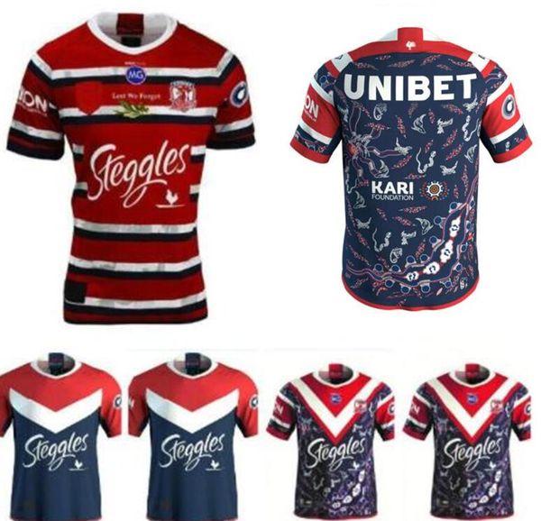 

2021 sydney rooster australian hero men's rugby league 20 21 shirt, Black;gray