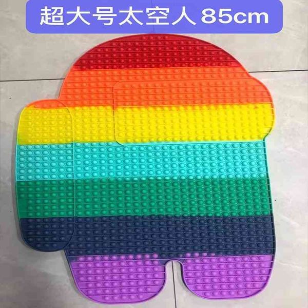 

super large 85cm children's mental arithmetic decompression puzzle table play toy astronaut mouse killing pioneer