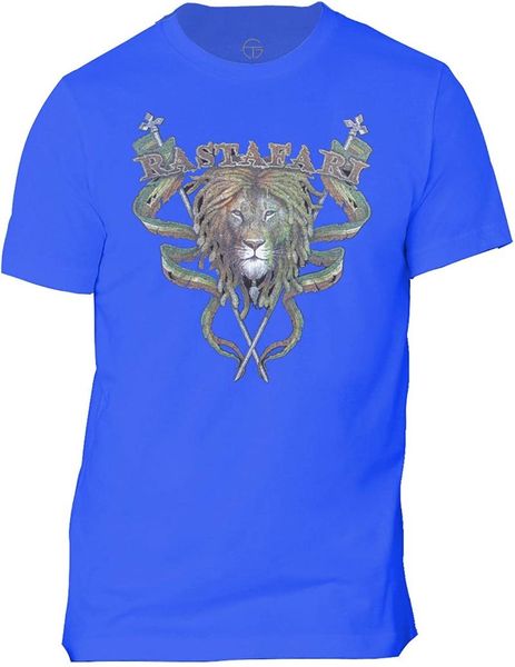 

men's dress shirts jamaica rastafari lion of judah t-shirts. summer lasting charm men t-shirts s-3xl, White;black