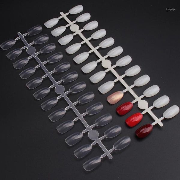 

240pcs/pack nail art polish color card novice practice sample fake tips display1