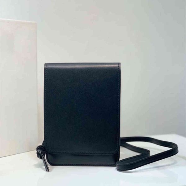 

7a+designers the latest convenient mobile phone bag 21650 choose smooth calfskin color matching lined with suede leather men