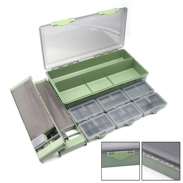 

fishing accessories carp tackle outer hook box bit bait lure complete system rig board for hooks swivels