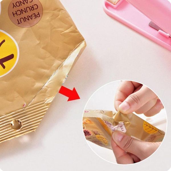 

bag clips 1pc portable mini heat home plastic packaging i8w9 kitchen food machine storage sealin y3p4