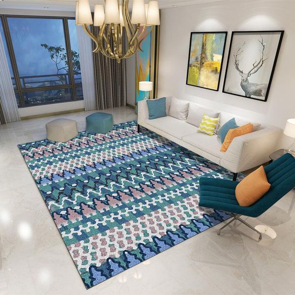 

carpets washable large size 2000x3000mm classical soft carpet home living room customizable polyester for bedroom parlor