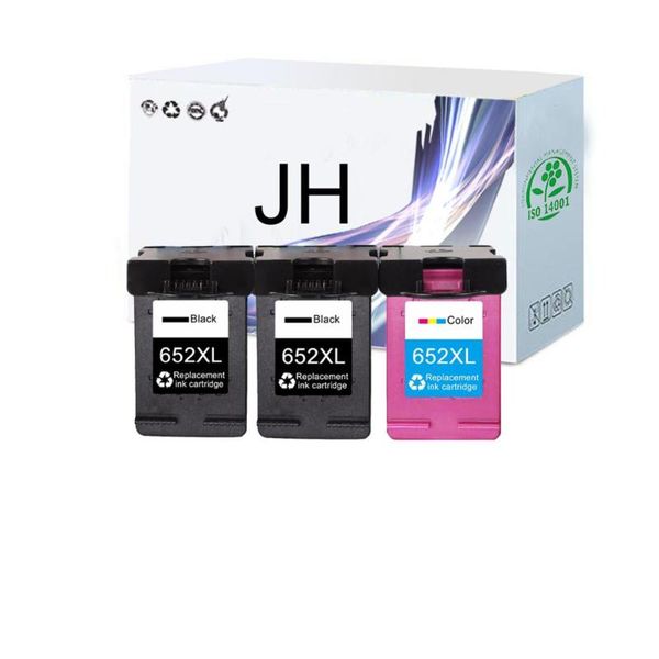 

refilled 652xl ink cartridge for 652 xl deskjet 1115 2135 3835 2675 2676 4675 5075 printer cartridges