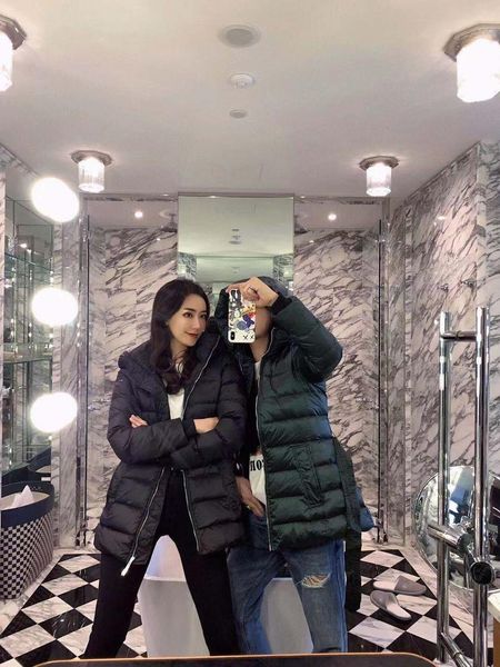 

women's down & parkas slim down jacket winter fashion hooded thickened warm b938, Black