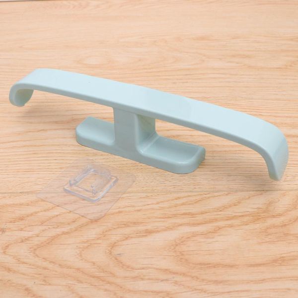 

clothing & wardrobe storage 5pcs sticky door shoes rack hanging hangers wall mounted slippers holder organizer for bathroom hallway (blue)