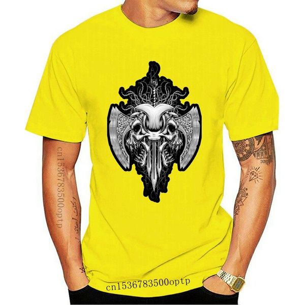

men's t-shirts men women t shirt viking god of wor odin volhollo cool tee top, White;black