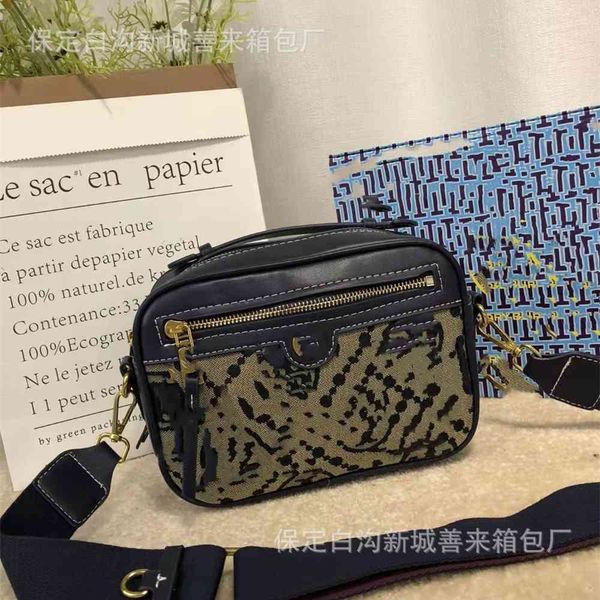 

new camera bag fashion splicing canvas jacquard small square single shoulder messenger bag purse black friday