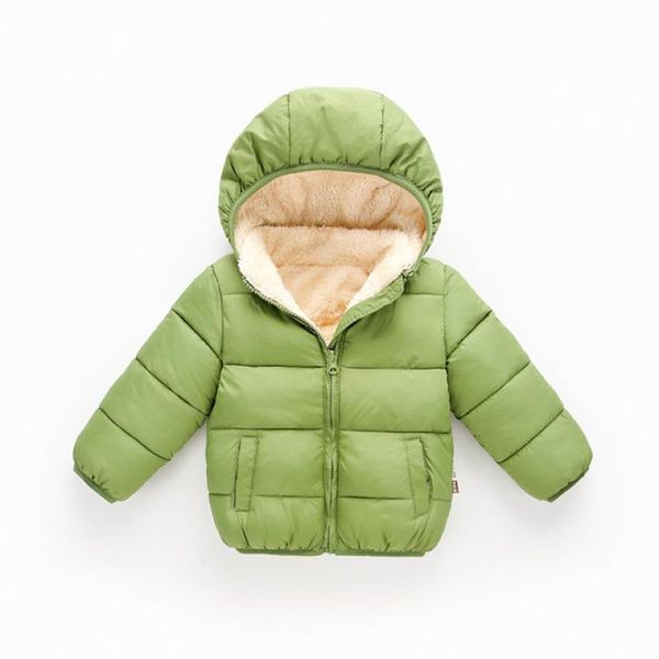 

pullover winter fashion boy's jacket plus fleece cotton warm coat thicker children clothing, Blue