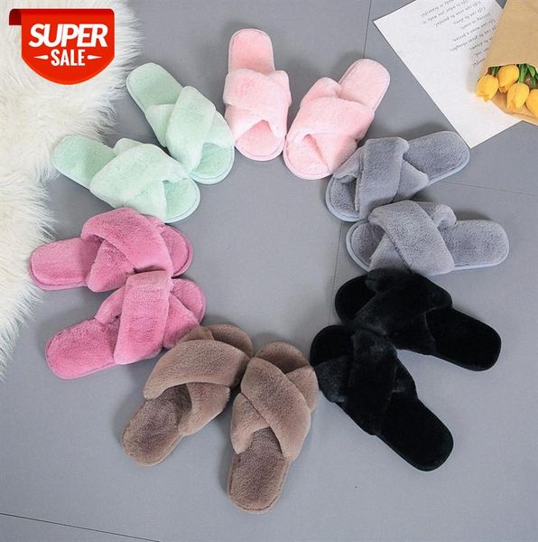 

women's cross-brown slippers, simple home soft wish slippers #bj3y, Black
