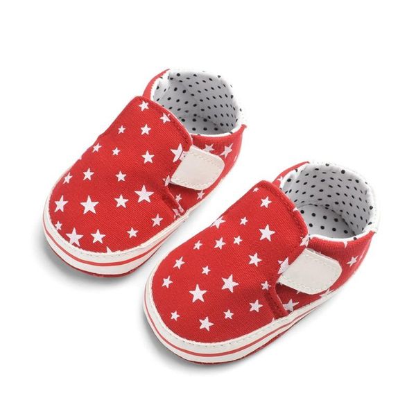 

first walkers baby shoes girl shoesborn star print canvas soft bottom casual the walker