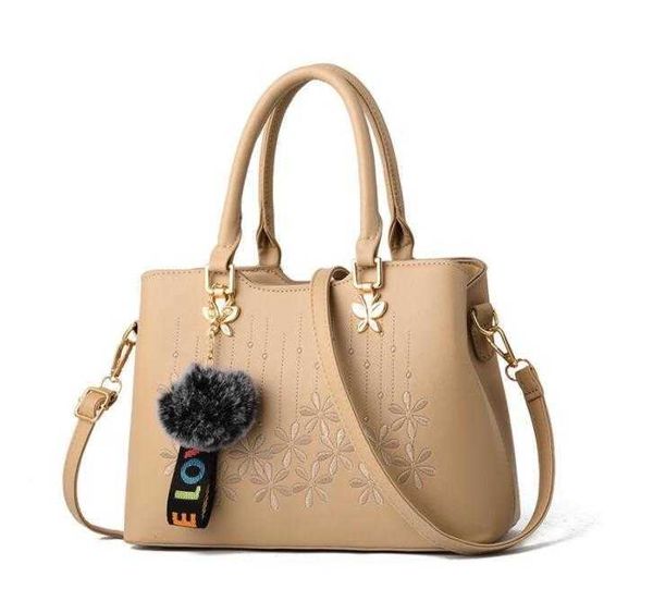 

classic flower hbp women handbags patchwork handbag ladies hand bags crossbody for lady tote bag khaki color
