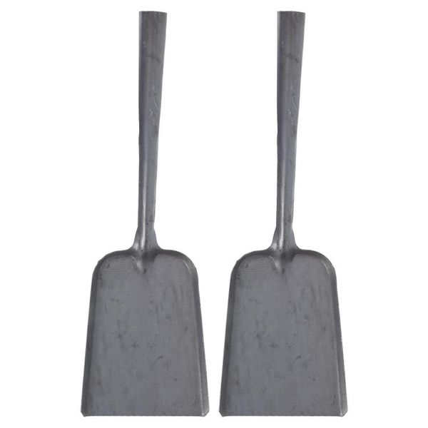 

planters & pots 2pcs sturdy iron shovels home kitchen supplies bbq coal spades
