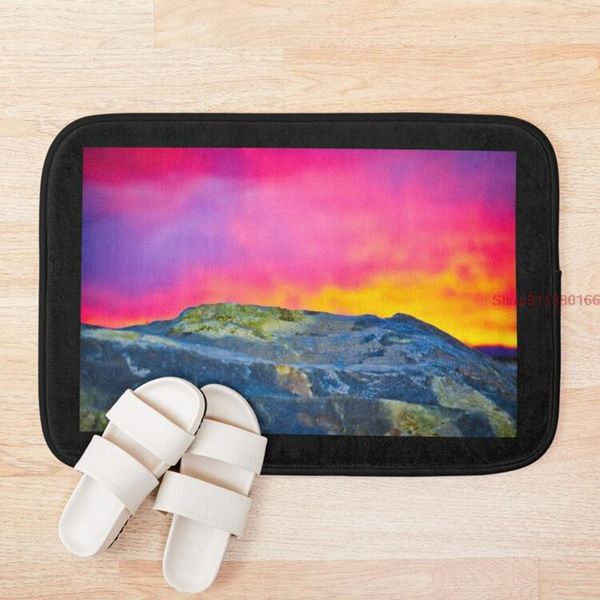 

mat between a rock and color burst bathroom bath set mirrofiber cartoon rug mats