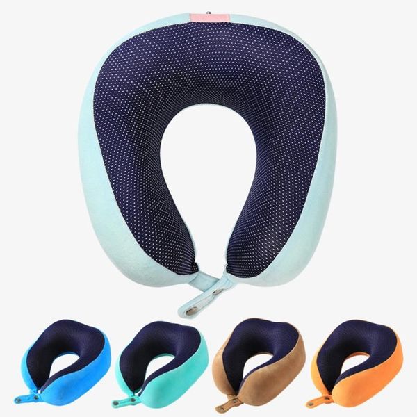 

seat cushions u-shaped pillow resilient memory foam naps for head and neck support relax sleep soundly anywhere machine washable