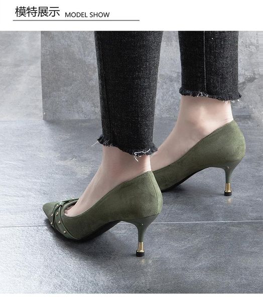 

arrival women pumps high heels pointed toes wedding dress shoes, Black