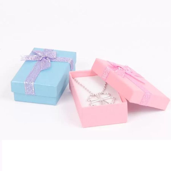 2022 Новые 12-Упакованные подарочные пакеты Ящики для небольших ювелирных изделий Box Hood Boxes для коробки ожерелья или кольцо 5 * 8 см
