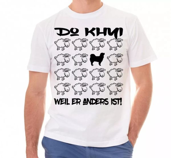 

do khyi t-shirt black sheep by siviwonder men dog dog motif, White;black