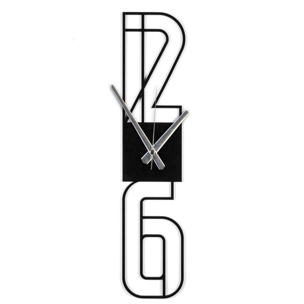 

wall clocks minimal vertical wooden circular clock modern abstract design home style luxury decoration art decor for living room quartz sile