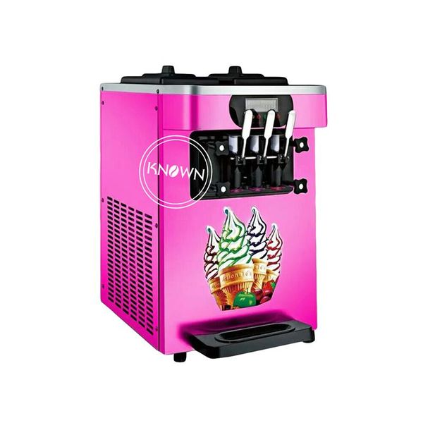 

ice cream making machine 18l/h table type soft serve taylor with 3 flavors