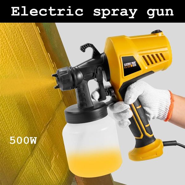 

professional spray guns 500w 800ml electric gun , high power paint sprayer,airbrush gun,3 nozzle & 800 ml large capacity, easy spraying