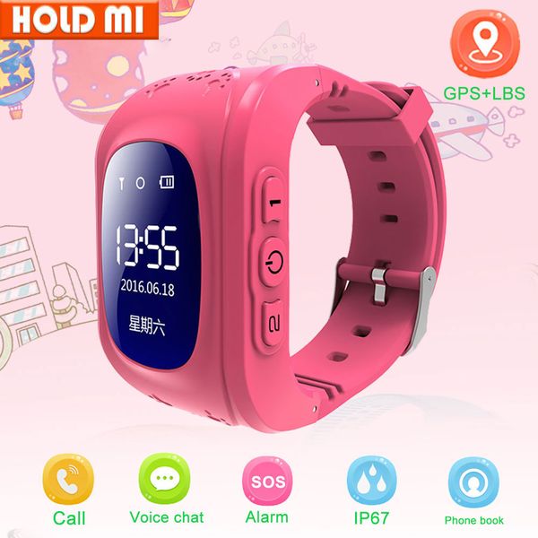 

q50 smartwatch smart kid safe smart gps watch sos call location finder tracker baby anti lost monitor pedometer reloj inteligentg, Slivery;brown