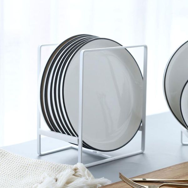 

kitchen storage & organization dish drying rack plastic drainer wrought iron tableware organizer tools for bowl dishes chopsticks